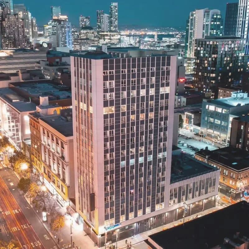 Frontier Tower — a 16-floor high-rise in San Francisco